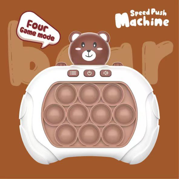 LL- Mainan Game Anak Pop It Elektrik FAST PUSH PUZZLE GAME