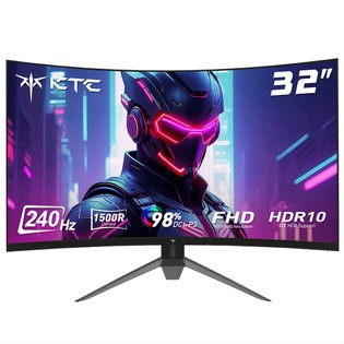 KTC 32" Curved Gaming Monitor, 240Hz